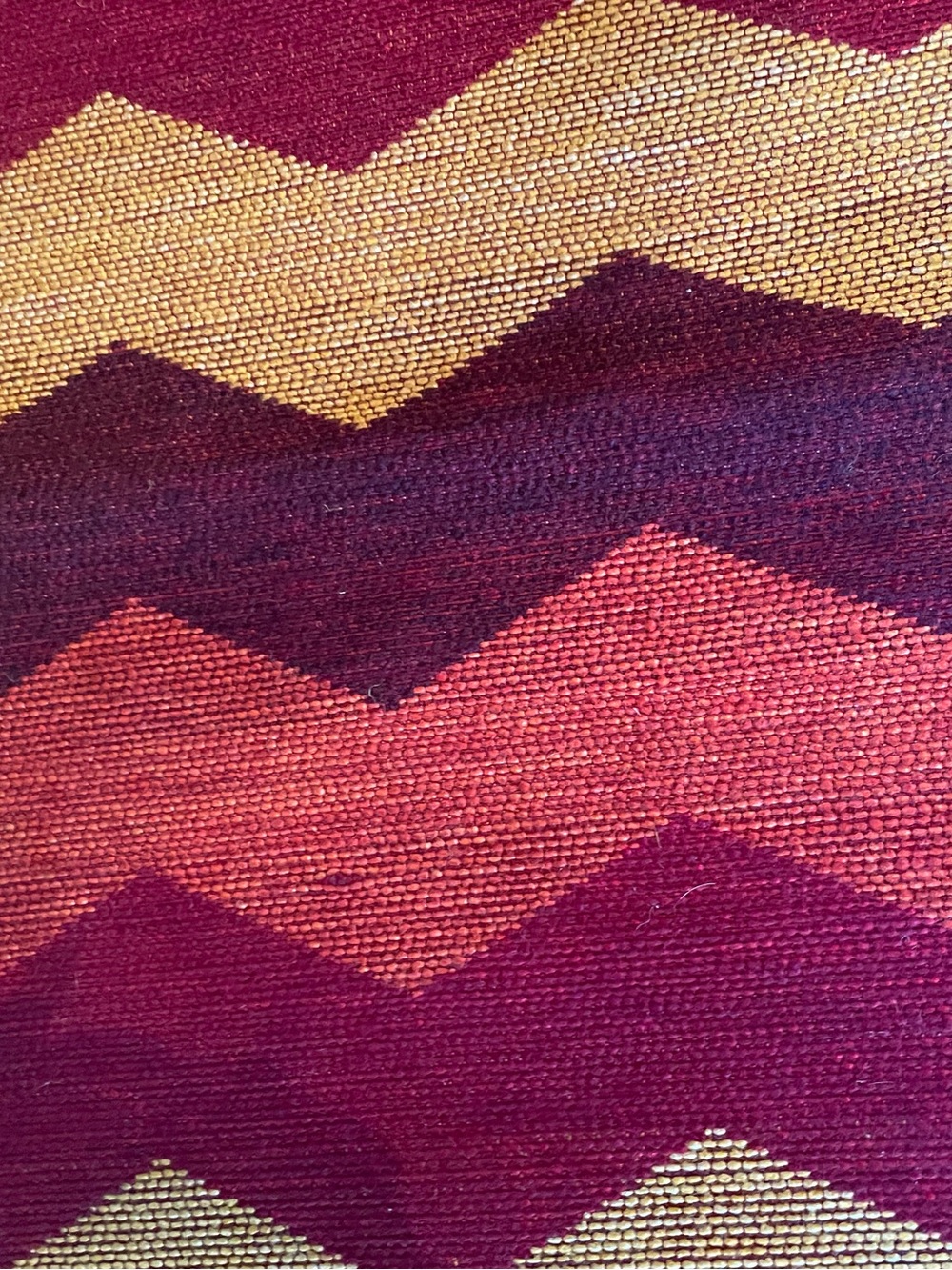 Handmade large fall table runners - Picture 6 of 9